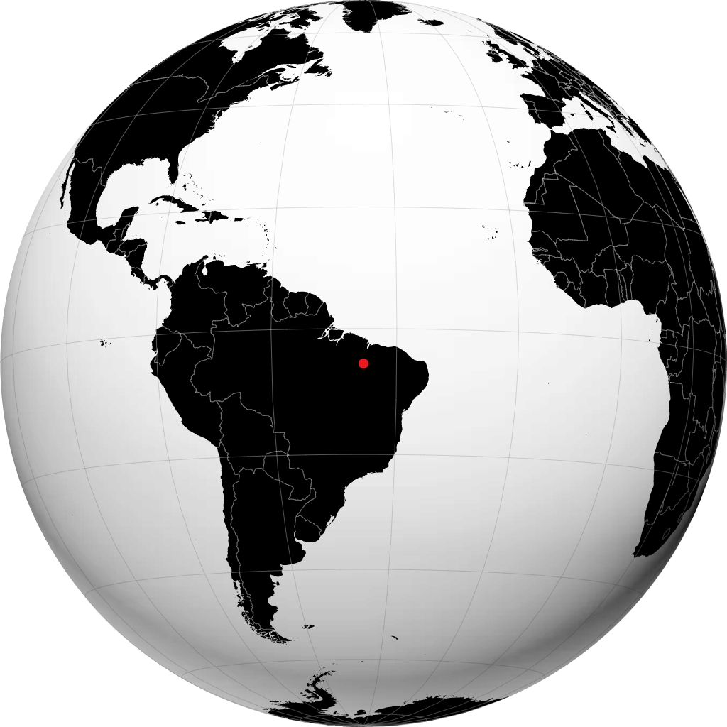 ग्लोब पर बारा डो कॉर्डा