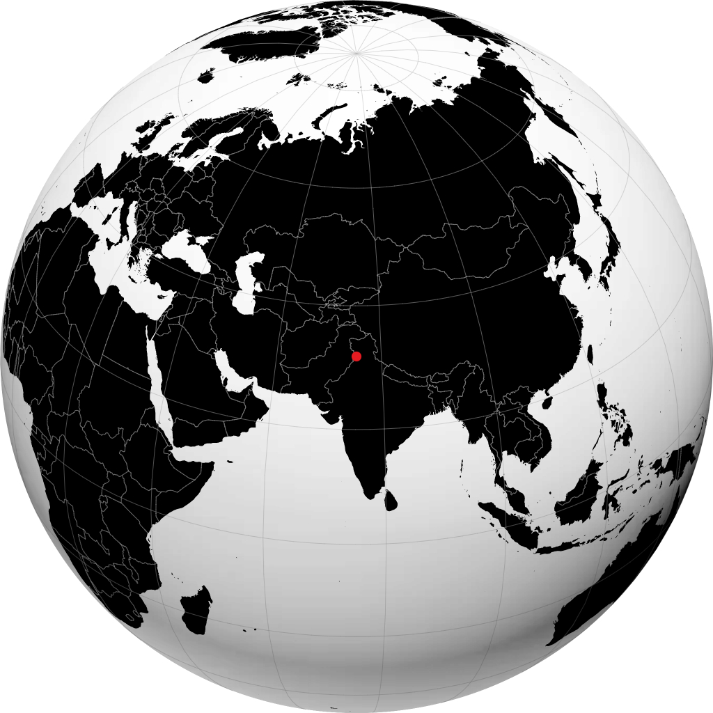 ग्लोब पर बटाला