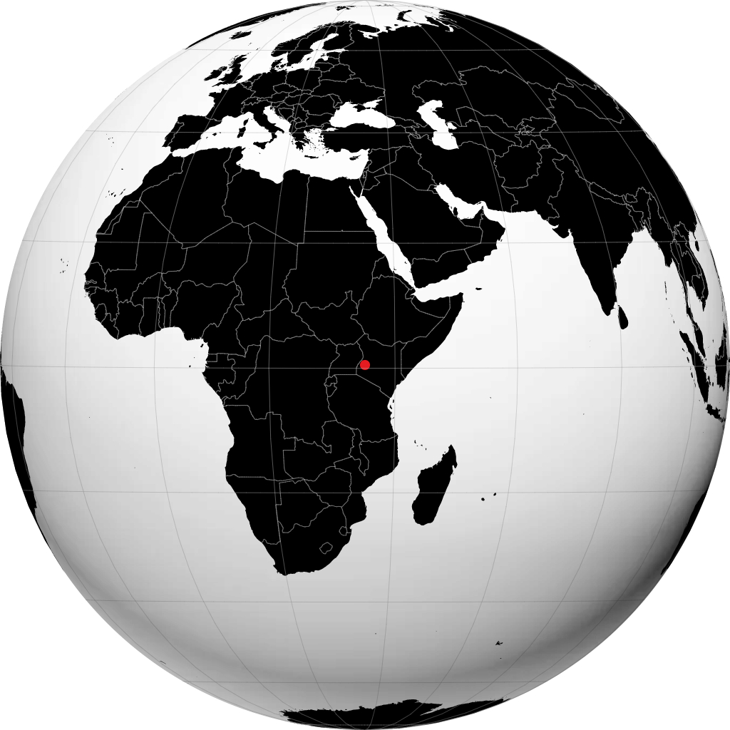 ग्लोब पर एल्डोरेट