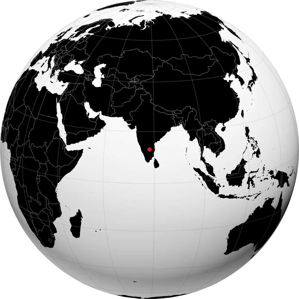 ग्लोब पर कोलार