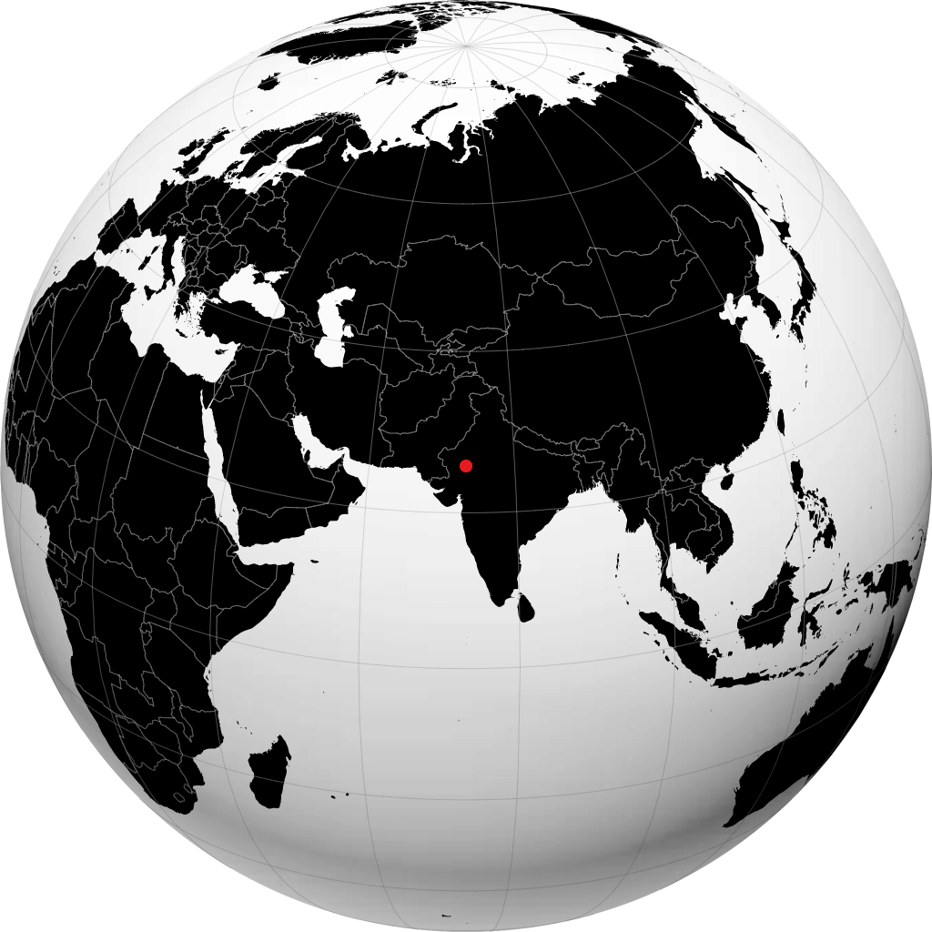 ग्लोब पर पाली