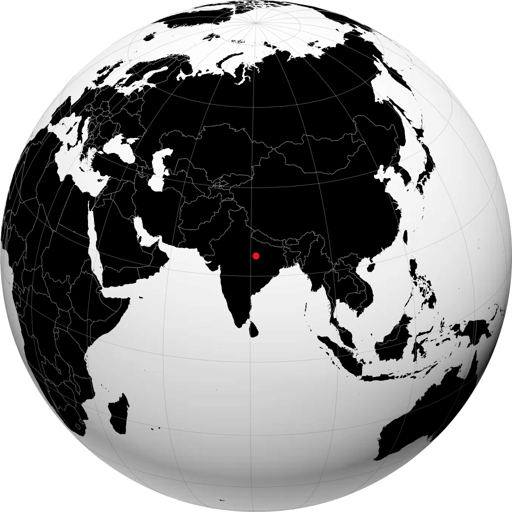 ग्लोब पर रीवा