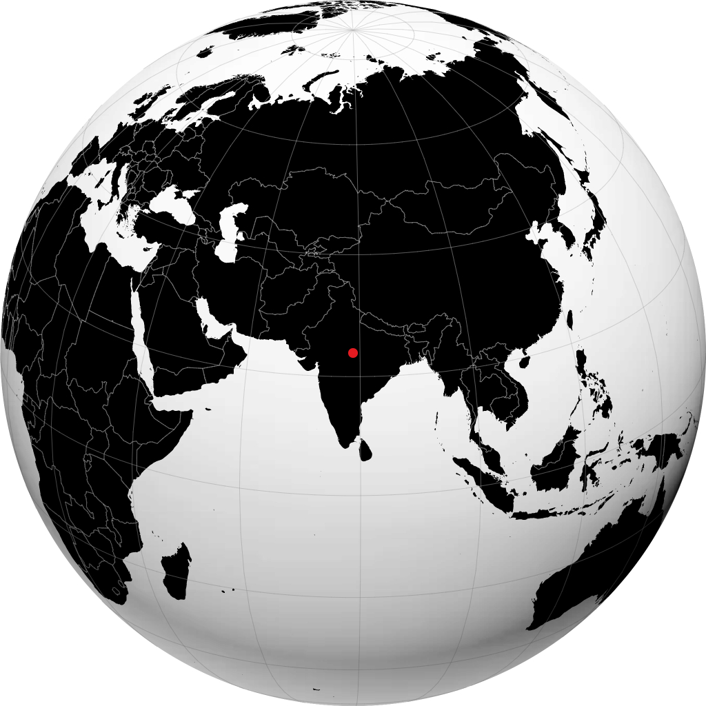ग्लोब पर सागर