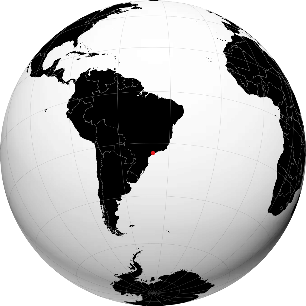 ग्लोब पर साओ बर्नार्डो डो कैम्पो