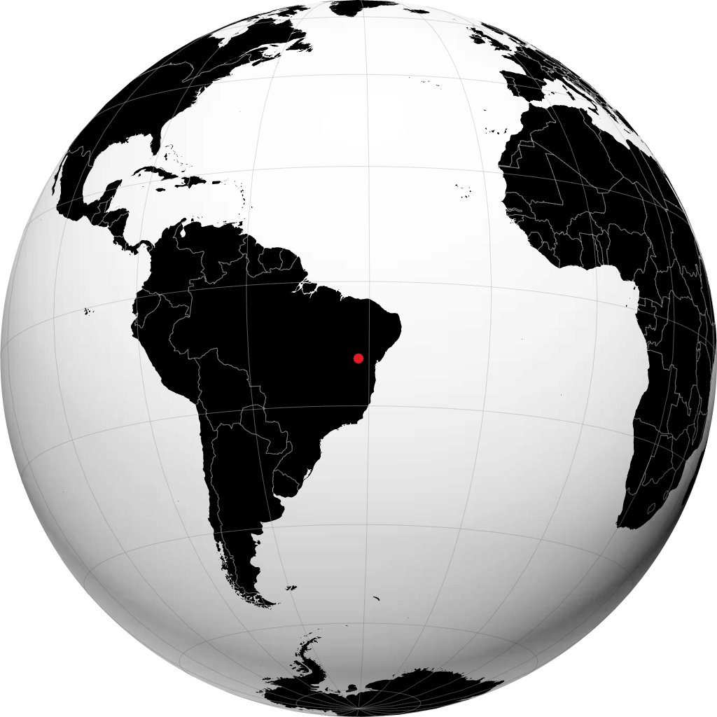 ग्लोब पर सीआब्रा