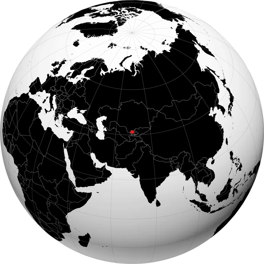 ग्लोब पर ताशकंद