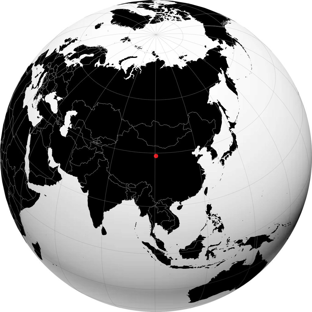 ग्लोब पर झांगये