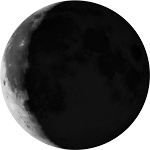 आज का चंद्र चरण है “कृष्ण पक्ष का चंद्रमा”